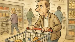 Witz: Ein Mann geht durch den Supermarkt…