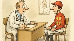 Witz: „Haben Sie eine sitzende Tätigkeit?“