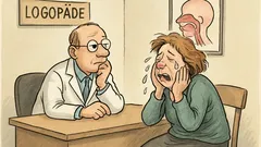 Witz: Kommt eine Frau zum Logopäden...