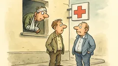 Witz: Warum ist dein Zwillingsbruder nicht da?