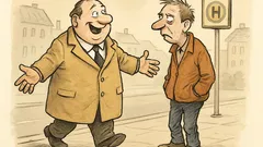 Witz: Man bemüht sich, Menschen ändern sich nie