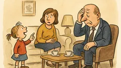 Witz: Mama, ich hab Magenschmerzen!