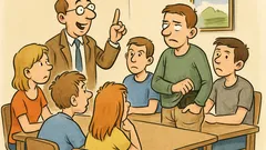 Witz: Eine Jugendgruppe plant die Sommerfahrt