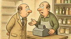 Witz: Na, wie läuft’s im Geschäft?