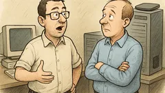 Witz: Unterhalten sich zwei Informatiker über Festplatten…