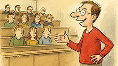 Witz: Ein ASTA-Mitglied kommt in den Hörsaal…