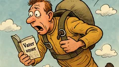 Witz: Ein Mann will Fallschirm springen…