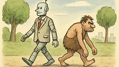 Witz: KI macht Fortschritte, Natur Rückschritte