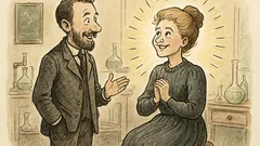 Witz: Pierre Curie kommt zu Marie…