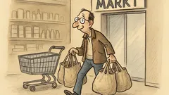 Witz: Im Supermarkt fragt er nach Tüten…