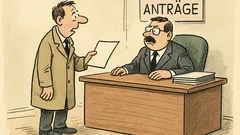 Witz: Ein Antragsteller stellt einen Antrag…