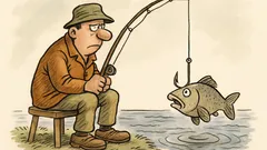 Witz: Der Angler sagt: „Hat einen Haken…“
