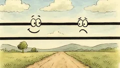 Witz: Parallele Linien haben so viel gemeinsam…