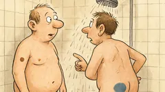 Witz: Günther und Otto stehen unter der Brause