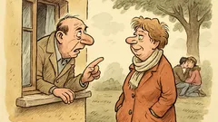 Witz: Eben sah ich Ihre Tochter mit ihm…