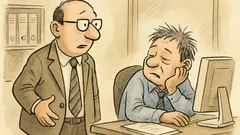 Witz: Sagt ein Beamter zum Vorgesetzten …