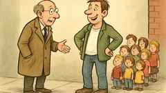 Witz: Lehrer trifft Ex-Schüler auf Straße…