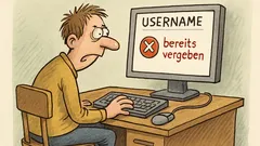 Witz: Du bist originell? Versuch Gmail-Benutzernamen!