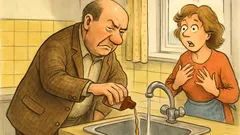 Witz: Ein Mann kommt vom Arzt nach Hause