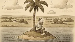 Witz: Es war eine Insel ohne Meer