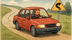 Witz: Chuck Norris fährt Kurven geradeaus