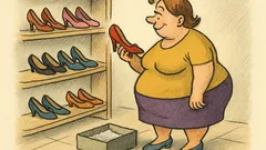 Witz: Warum lieben Frauen Schuhe so sehr?