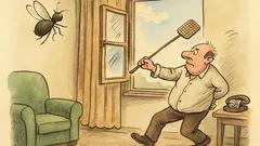 Witz: Was ist ein Fliegennachdraußenträger?