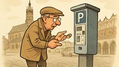 Witz: In Krakau feilscht er mit Parkautomat