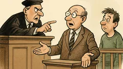 Witz: Richter schnautzt den Zeugen an…