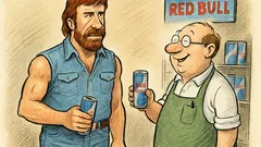 Witz: Chuck Norris’ Urin wird zu Red Bull
