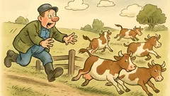 Witz: Hat der Bauer kalte Hände...