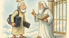 Witz: Ein Quake-Spieler kommt in den Himmel