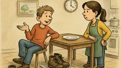 Witz: Uwe putzt nicht, Irmgard kocht nicht