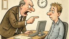 Witz: Chef fragt: Wie so viel falsch?