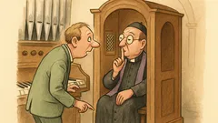 Witz: Dem Pfarrer verschwand ständig Mehl