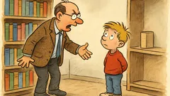 Witz: Lehrer: Hast du alle Bücher…