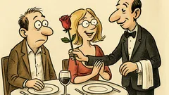 Witz: Frohen Valentinstag! Sagt der Single...