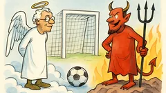 Witz: Beckenbauer kommt in den Himmel