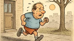 Witz: Warum um 6 Uhr joggen?