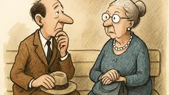 Witz: Warum nicht geheiratet, Herr Baiser?