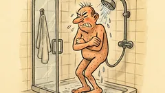 Witz: Treffen sich zwei, einer: „Kaltduscher“