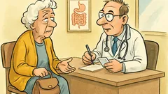 Witz: Eine ältere Dame beim Arzt…