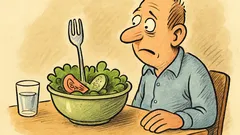 Witz: Vertraue niemals deinem Salat, niemals!