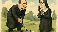 Witz: Priester und Nonne beim Golf…