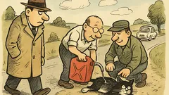 Witz: Stirnlitz sieht Deutsche tanken ihren Kater