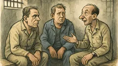 Witz: Drei DDR-Häftlinge in einer Zelle…