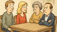 Witz: Fritzchen klagt über Mamas Geschmack