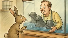 Witz: Haddu Hunde? fragt das Häschen