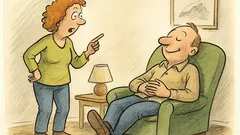 Witz: Die Ehefrau fragt ihren Mann…