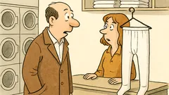 Witz: Ein Mann betritt den Wäscheladen